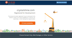 Desktop Screenshot of crystalshine.com